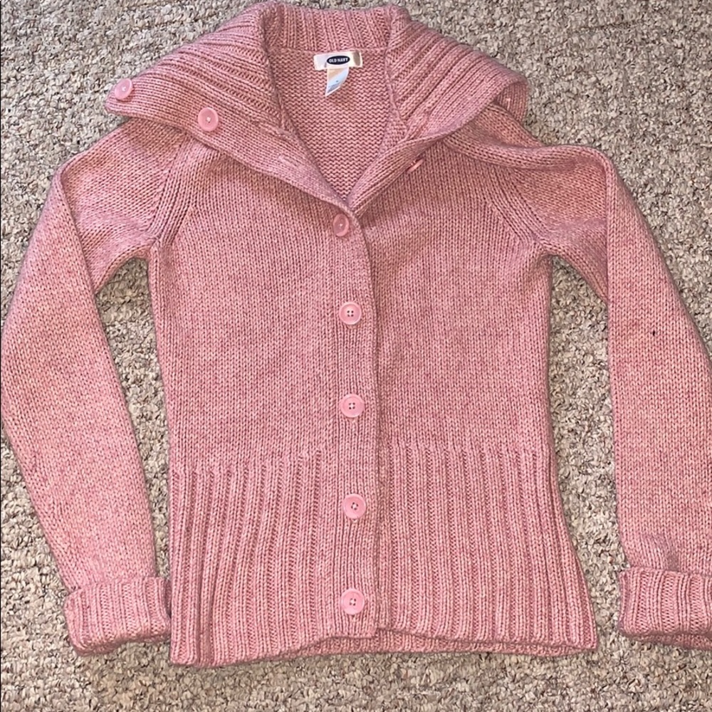 Button up sweater